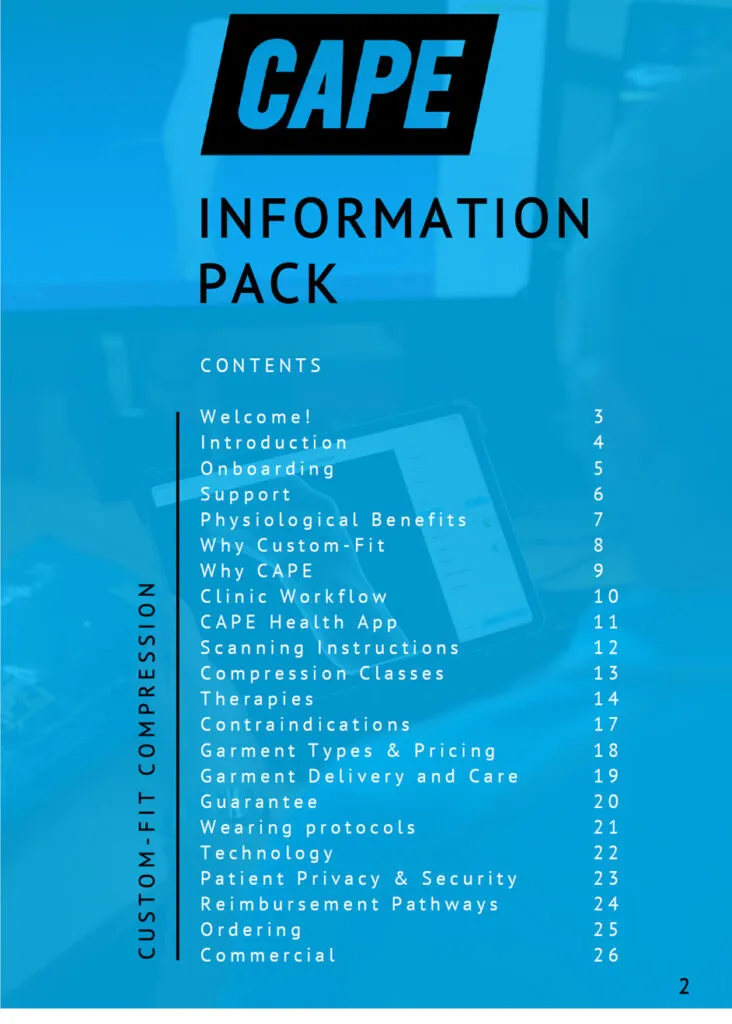 CAPE Information Pack cover